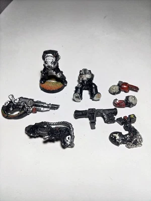 Warhammer 40k Space Marine Terminator Lot of Metal Parts Pieces - Image 1 of 4