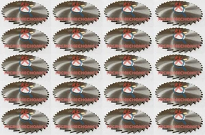 20x HSS Metal Slitting Saw Standard Teeth W Keyways Dia 4" _Thick 1/16" _Bore 1" - Picture 1 of 4