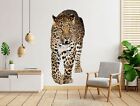 3D Big Leopard O520 Animal Wallpaper Mural Poster Wall Stickers Decal Zoe