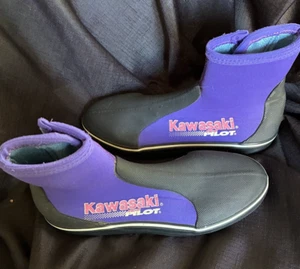 KAWASAKI JET PILOT Men's SZ 7 Hydro Water Shoe Neoprene/Rubber Sole Hi Top - Picture 1 of 5