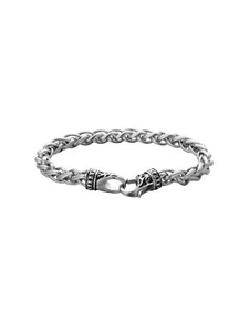 XENOX Herren Armband Edelstahl Silber 22,5 cm X3983