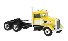 Brekina 85753MCW HO Scale 1955 Peterbilt 281 Semi Tractor Cab - Yellow and White