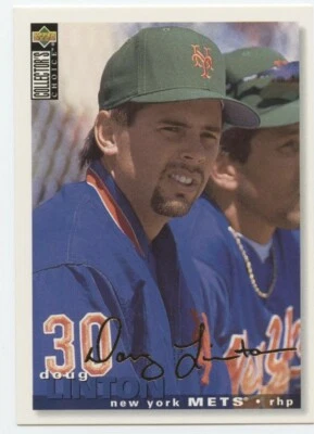 1995 Upper Deck Collectors Choice DOUG LINTON GOLD SIGNATURE card # 323 - Image 1 of 2