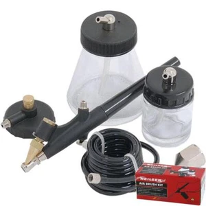 Neilsen Mini Spazzolino Aria Kit Strumenti Artigianato Aerografo Hobby Set Pistola Spruzzola - Foto 1 di 3