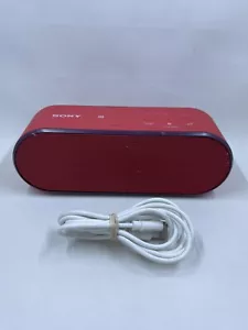 Sony SRS-X2 Red Portable Bluetooth Speaker Tested Working - Picture 1 of 10