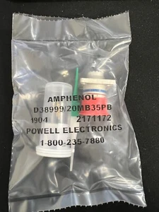 Amphenol Aerospac D38999/20MB35PB Circular MIL Spec Connector 13P FM SZ 11 PIN W - Bild 1 von 6