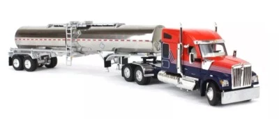 First Gear DCP 1/64 Kenworth W990 Sleeper Brenner Chemical Tank Trailer - Image 1 of 4