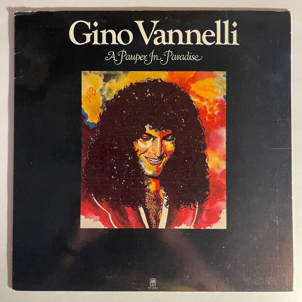 Gino Vannelli ‎– A Pauper In Paradise Vinyl, LP 1977 A&M With Poster - Image 1 of 4