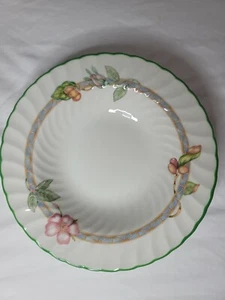 Johnson Brothers English Rose Regency Floral Vine Rim Soup Bowls set/6 *1 chip* - Picture 1 of 11