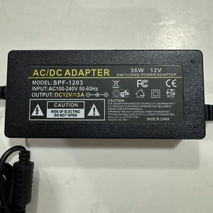 Adattatore di alimentazione DC12V3A modello SPF-1203 1 pz Nuovo E25 - Foto 1 di 8