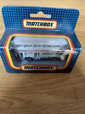 Autobús diecast Matchbox Danny 1987 doble Dekker Foto 1 de 2