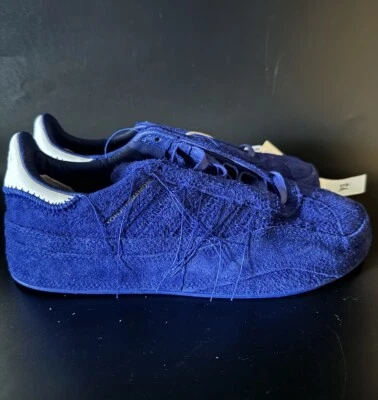 adidas Mens 4.5/Womens 5.5 Y-3 GAZELLE Unity Ink / Off White Sneakers ID4451 NEW - Image 1 of 4