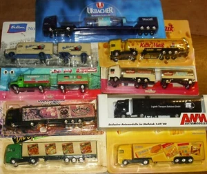 9 Werbe-Lkw- Verschiedenes-Maßstab 1:87- original verpackt-Zustand 1-2 - Picture 1 of 8