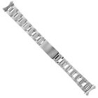 OYSTER WATCH BAND STAINLESS STEEL BRACELET FOR ROLEX SHINY/ MATTE 17MM MIDSIZE