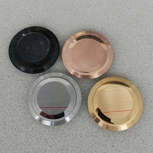 Cassa Acciaio Inox Modifica Orologio Cover Posteriore per 40MM 39,5mm Retro Shell - Foto 1 di 6