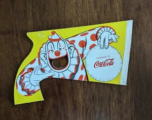 VTG 1954 Coca-Cola Paper Toy Gun Clown See Pics for Details 11RS - Picture 1 of 4