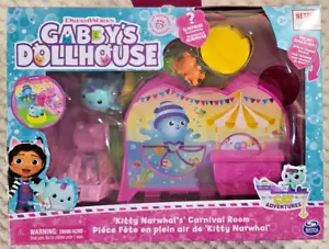 Gabby's Dollhouse Kitty Narwhal's Carnival Room Playset NIB Netflix Dreamworks - Picture 1 of 5