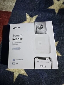 Square Credit Card Reader for Contactless and Chip Machine 2nd Gen. - Picture 1 of 2