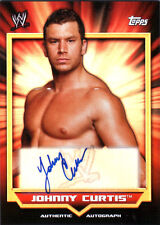 WWE Johnny Curtis Fandango 2011 Topps Classic Authentic Autograph Card