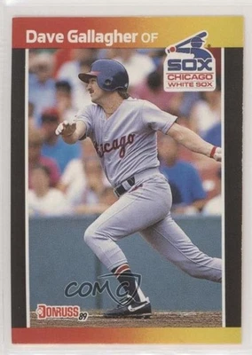 1989 Donruss Dave Gallagher (*Denotes on Back) #384 - Image 1 of 2