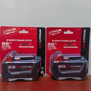 2x Original Akku Für Milwaukee M18 M18B5 18V XC 5.0Ah 48111852 Li-Ion 48-11-1860 - Bild 1 von 1