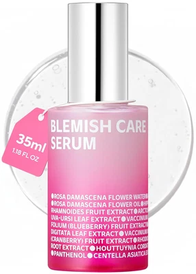 Blemish Care up Serum for Face, Vegan Hydrating Serum for Smooth & Glass Skin Ef - Image 1 of 4