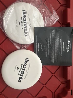 Par de Discmania Originals P2 Prototipo 175g Blanco Foto 1 de 4