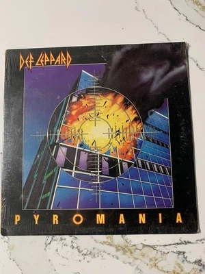 Vintage Rare!! Def Leppard Pyromania 1983 Mercury Record LP Factory Sealed!! - Image 1 of 2