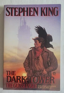 Vintage The Dark Tower The Gunslinger by Stephen King 1st Plume Printing PB 1988 - Picture 1 of 11