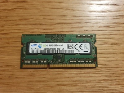 Samsung M471B5173BH0-CK0 4GB 1Rx8 SODIMM PC3-12800S-11-11-B2 DDR3 Laptop Memory - Image 1 of 2