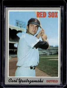 1970 Topps #10 Carl Yastrzemski Boston Red Sox (HOF) LOW GRADE (crease) - Picture 1 of 5