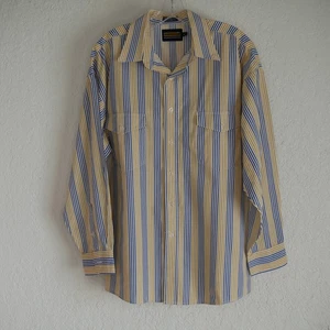 VTG Panhandle Slim Western Shirt L Stripe Multi-color Button Up Long Sleeve - Picture 1 of 9