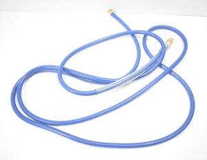 Tubo connettore 16' x 3/8" con limitatore curva filo blu 300 PSI idropulitrice - Foto 1 di 7