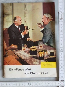 versand haus katalog heft alt k h heine werbe geschenke karlsruhe 1965 vintage - Picture 1 of 5