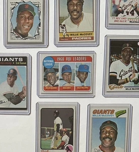 🔥WILLIE MCCOVEY 🔥HOF collection. Beautiful Lot of 16 Cards. 1965-1980 - Picture 1 of 9