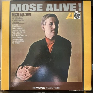 Mose Allison • Mose Alive MONO Atlantic vinyl record LP EX - Imagen 1 de 4