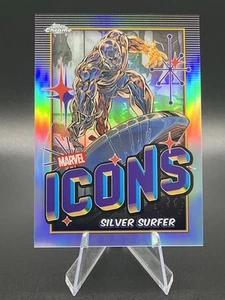 2025 Topps Chrome Marvel Silver Surfer Marvel Icons #MI-4 - Bild 1 von 2