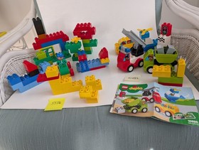 Lego Duplo 10886 My First Car Creations & 5506 Building Set - complete 104 piece