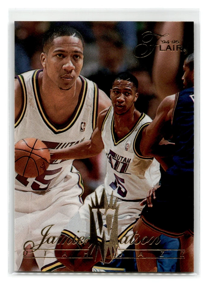 1994-95 Flair - #316 - Jamie Watson RC - Utah Jazz - Image 1 of 2