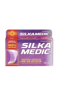 2x Silka Medic Gel For Athletes Feet And Antifungal 30 G Each