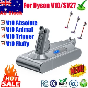 Battery For Dyson V10 Cyclone V10 Animal Motorhead SV27 252999-01 Absolute 25.2V - Picture 1 of 12