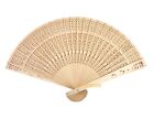 Wood Hand Fan Chinese Sandalwood Style Bridal Party Favor Wedding Gifts Decor