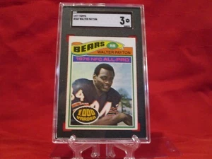 1977 Topps  #360 Walter Payton  SGC 3 VG - Picture 1 of 2
