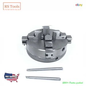Mini Lathe Chuck 65mm 4Jaw Self Centering Reversible 2-1/2" Inch M14x1 Threaded - Picture 1 of 16