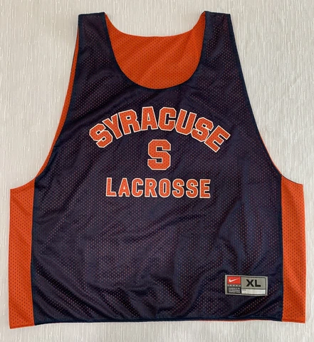 Nike Team Syracuse Orange Lacrosse Reversible Practice Jersey Size XL Cover