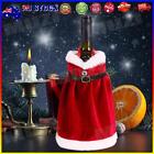 # Chirstmas Wine Bottle Cover Dinner Table Champagne Bottle Cap Home Decor (a)