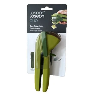 Joseph Joseph CleanForce Garlic Mincer Press Powerful Squeeze Green - Picture 1 of 13
