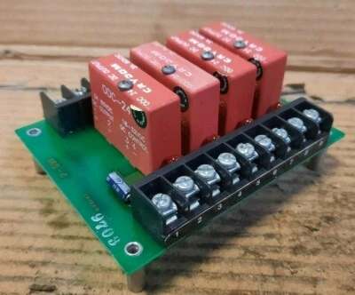 CRYDOM  #MS-4  4 CHANNEL OUTPUT RACK  E100D - Image 1 of 4