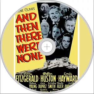 And Then There Were None (1945) film adaptation of Agatha Christie's best-seller - Picture 1 of 2