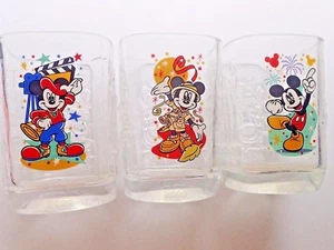 Disney Mickey Mouse McDonalds Sammler Gläser 3er Set !!! - Bild 1 von 12